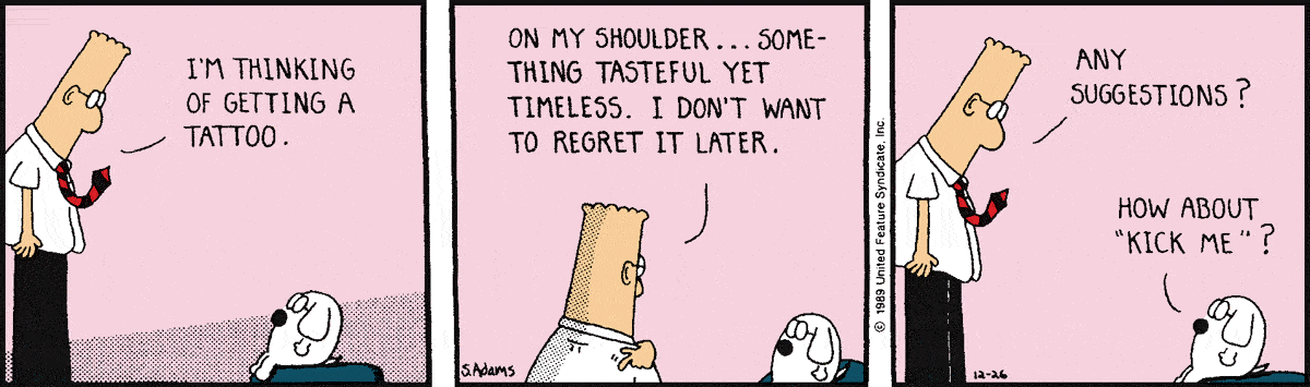 Dilbert Cartoon